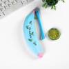 Realistic fruit silica gel children's cute pencil case for elementary school students, storage bag, key bag