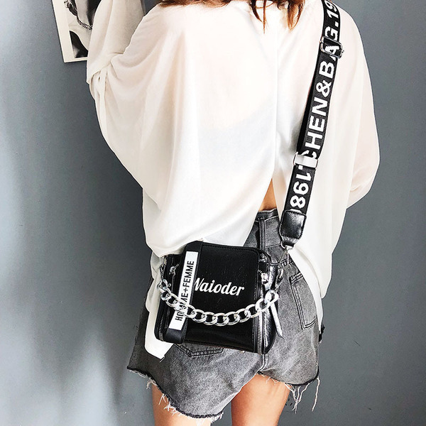 Straps with letters