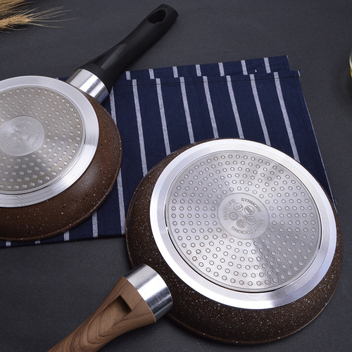 Marbled frying pan, medical stone layered non-stick frying pan, 28cm Korean style frying pan, German export standard