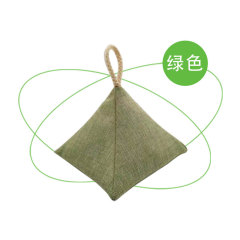 Amazon foreign trade pyramid charcoal bag to absorb formaldehyde odor household car activated bamboo charcoal bag bamboo charcoal bag
