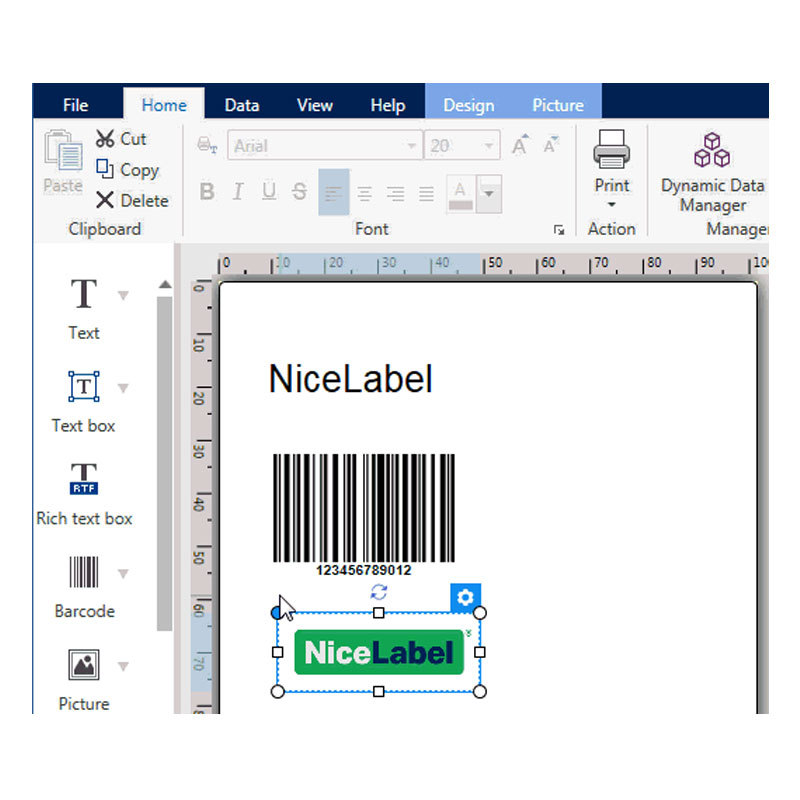 NiceLabel 2016�����ӡ������ǩ�༭Զ�̹������ο�����ǩ����
