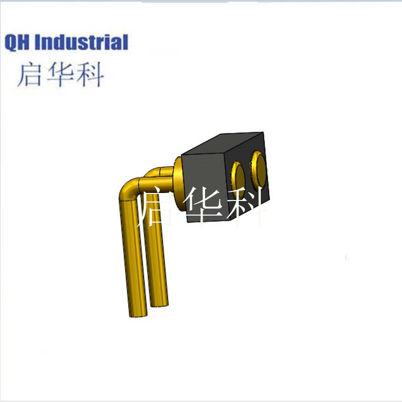 直供pogopin连接器单排pin弹簧针充电针平板电脑键盘通电顶针探针