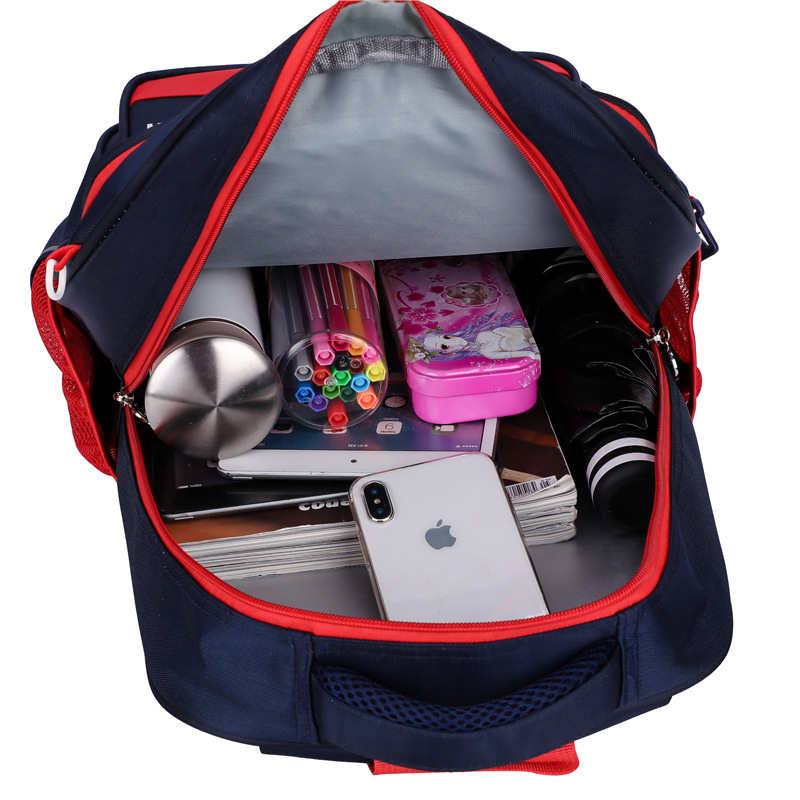 Los niños de la Escuela Primaria estudiante mochila niño bolsa de la carretilla Grado 3-5-6 6 6-12 años de edad de tres ruedas de la rueda grande subir escaleras