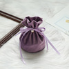 Creative wedding velvet hi sugar bag velvet cloth hi sugar box European -style wedding gift candy box gift bag wholesale