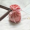 Creative wedding velvet hi sugar bag velvet cloth hi sugar box European -style wedding gift candy box gift bag wholesale