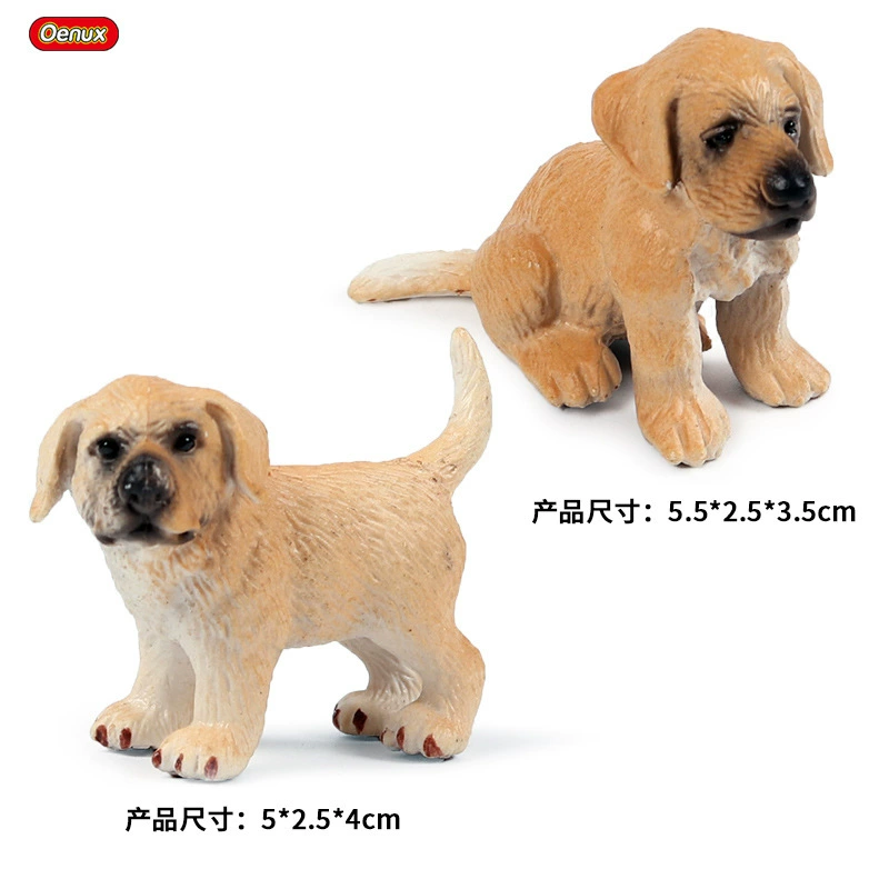Animal model, solid toy, set, lion, tiger, elephant, panda, giraffe, hippo