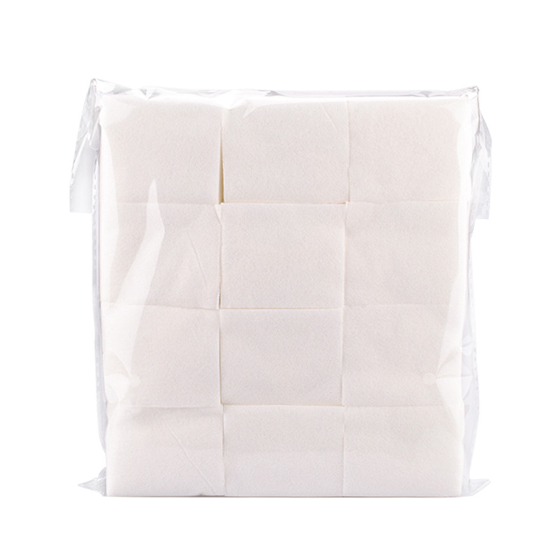 Factory direct sales of disposable permanent makeup tool cleaning cotton pads, square thin cotton pads, unscented and soft for semi-permanent makeup.