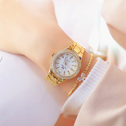 BS new hot-selling watch manufacturer direct sales foreign trade chain watch full diamond women's watch one piece FA1258 large size 3.5