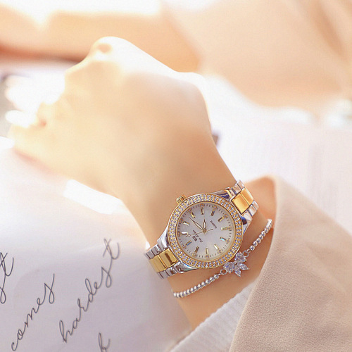 BS new hot-selling watch manufacturer direct sales foreign trade chain watch full diamond women's watch one piece FA1258 large size 3.5