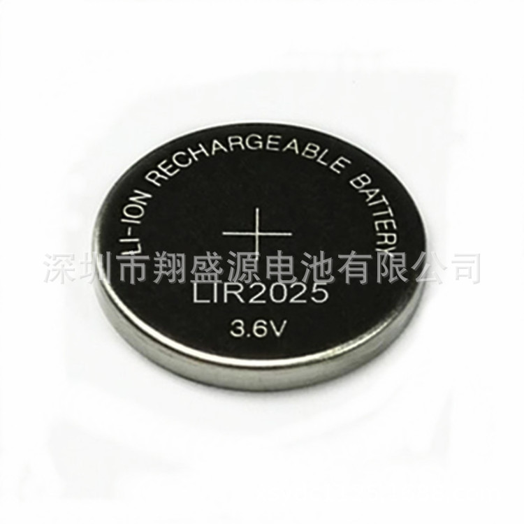 源头厂家供应LIR2025充电纽扣电池LIR2025循环充电锂电池全新正品