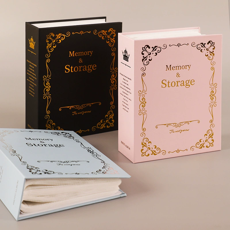 Photo Album Memory & Storage, 6-inch Decorative Photo Storage System, Hardcover Binder