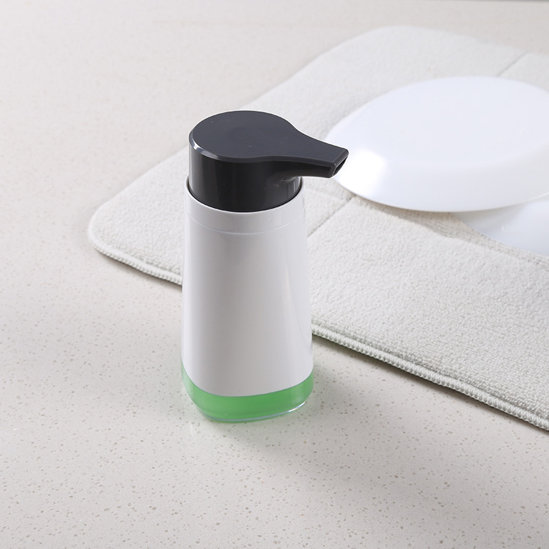 Diario de mano creativa botella de desinfectante de baño cocina botella de jabón de ducha gel champú botella de prensa tipo botella de líquido automático