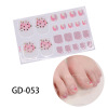 Summer leg stickers, nail stickers, Japanese fake nails for manicure, 22 years