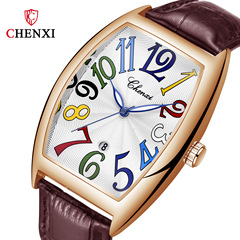 Morning Dawn Digital Table Men's Calendar Casual Belt Wholesale Live Hot Selling Cross-border Foreign Trade Manufacturer Men's Quartz Watch