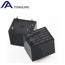纯阻性负载10a5脚9V 12V 24V转换型t73小型电磁继电器jqc-3ff-s-z