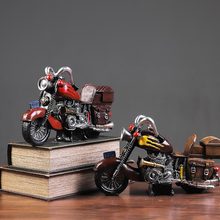 一手貨源復古老式摩托車樹脂工藝品模型擺設店鋪餐廳櫃台書房擺件