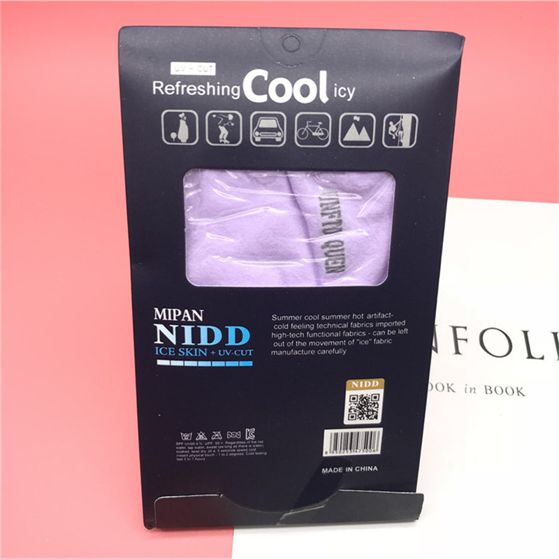 Manga de hielo protección solar oversleeve verano de las mujeres al aire libre de los hombres de seda de hielo brazo oversleeve conducción equitación guantes de protección solar delgada larga