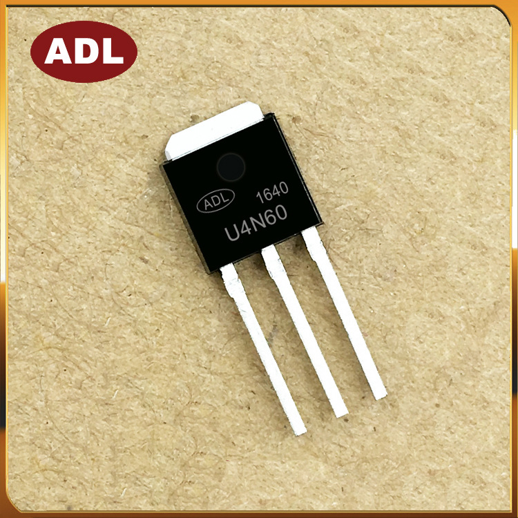 奥德利 MOS 场效应管 U4N60 4A600V TO-252 进口芯片 厂家生产