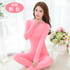 Lace fleece keep warm set, thermal underwear, increased thickness