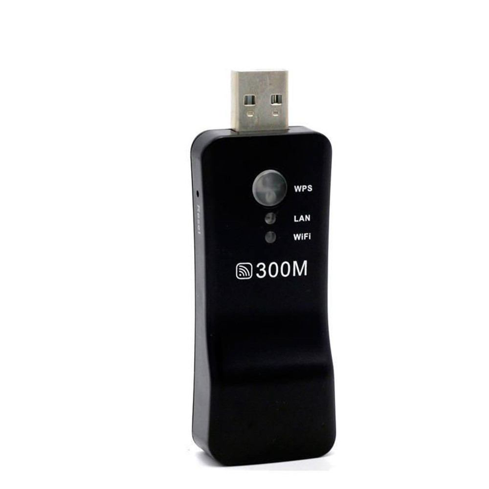 300M USB无线网卡电脑笔记本wifi无线USB中继器无线信号接收器
