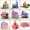 Smart toy, three dimensional brainteaser, constructor, hut, handmade, DIY house, wholesale