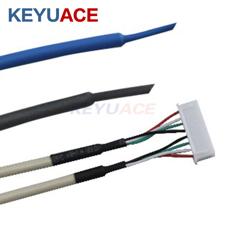 环保阻燃热缩套管 超薄彩色热收缩管 无卤薄型PE热缩管柔韧