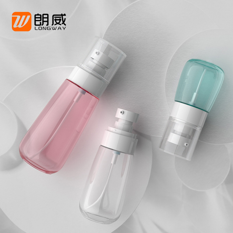 30ml60ml80ml100ml botella de loción PETG botella de limpiador facial desinfectante de manos botella de champú UPG langwei