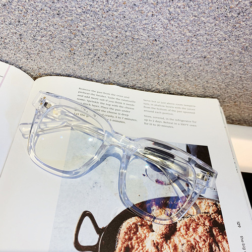  new internet celebrity same style glasses frame for women double rivet square frame myopia frame anti-blue light glasses manufacturer direct sale