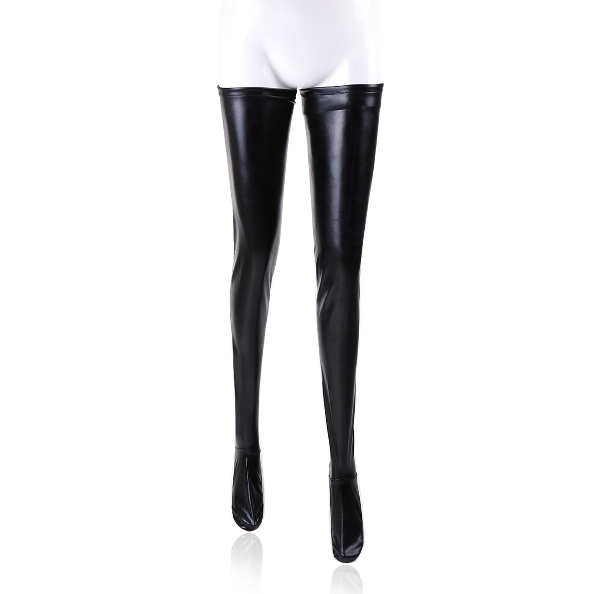 Directamente del fabricante: juguetes para adultos SM, calcetines de charol con tiras de silicona antideslizantes, calcetines elásticos de charol, pantimedias ajustadas, juguetes alternativos.