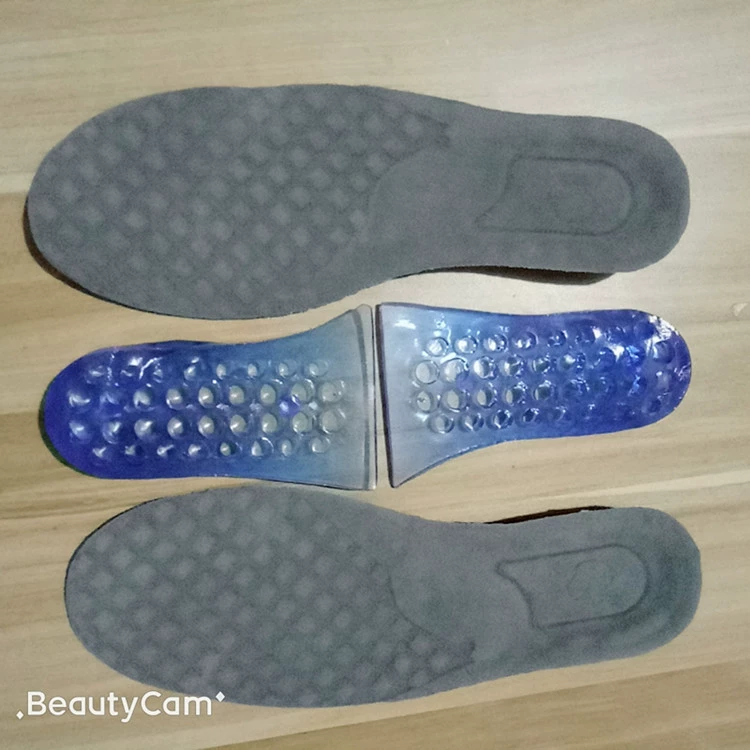 Силиконовая двухслойная полноразмерная Подушка самостоятельного производства, серо-синяя Подушка с мультяшным кроликом