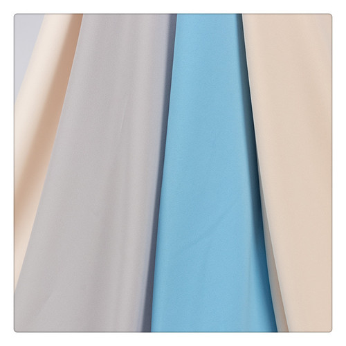 High density tangled chiffon fabric full polyester Korean linen fabric women's lining dress shirt Hanfu chiffon fabric