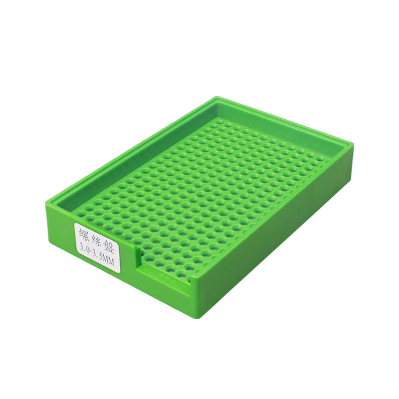 Bandeja para tornillos resistente a roturas, bandeja para contar tornillos, bandeja para tornillos de plástico, bandeja para tornillos de 1-4.0 mm, bandeja de almacenamiento para tornillos de destornillador eléctrico image 6