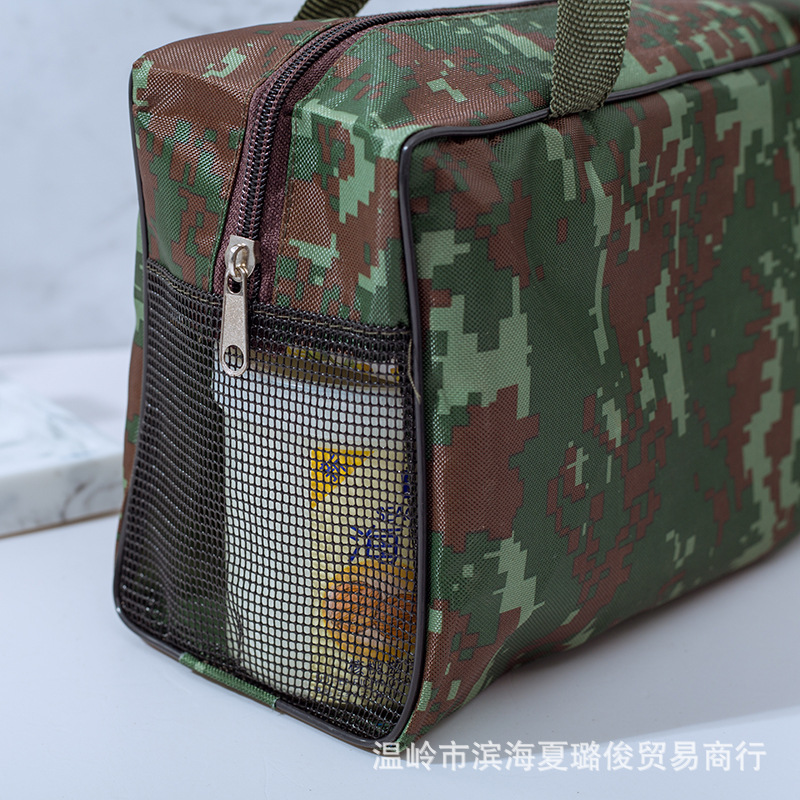 INS patrón de camuflaje bolsa de lavado bolsa de baño bolsa de viaje bolsa de cosméticos hombres y mujeres bolsa de almacenamiento cremallera fábrica al por mayor