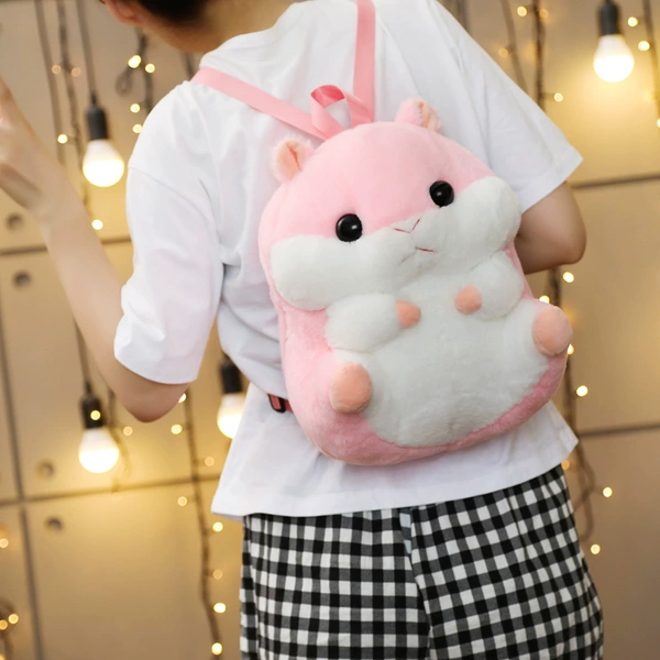 Pink Hamster (Backpack)