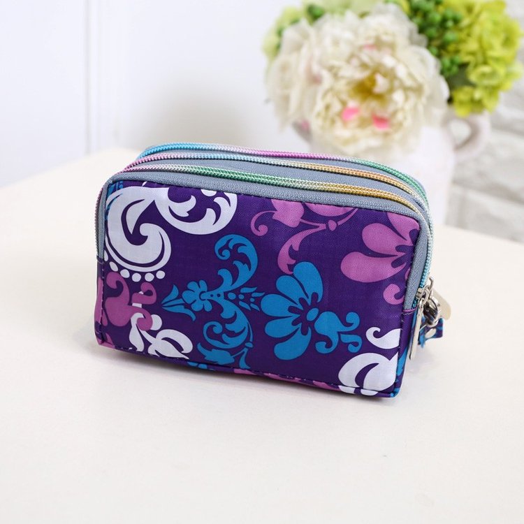 Bolso Estampado para Celular de Nylon