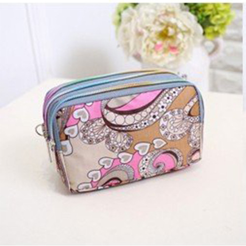 Bolso Estampado para Celular de Nylon