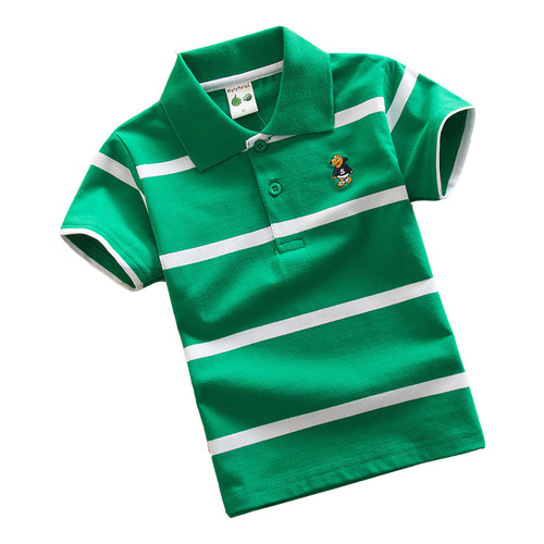 Bara Summer New Arrival Boys' Short-Sleeved T-Shirts & Kids' Tank Tops—Pure Cotton, Korean Style Children's Clothing—Wholesale for Foreign Trade