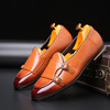 Fashionable footwear for leather shoes English style, belt, Amazon, wish, European style