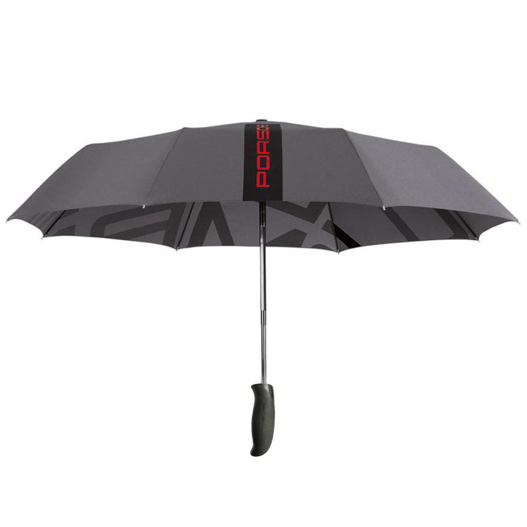 现货批发 适用于保时捷 Porsche汽车伞 全自动三折礼品伞定制LOGO