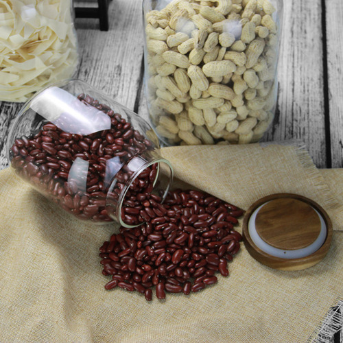 Glass bottle sealed jar with lid large household small green tangerine Chinese medicinal materials dried fruit tangerine peel tea jar storage jar