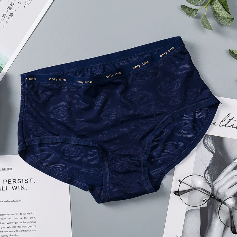 Плавки из шелка Silk sexy comfortable pants, хлопковое нижнее белье, брюки, средняя талия