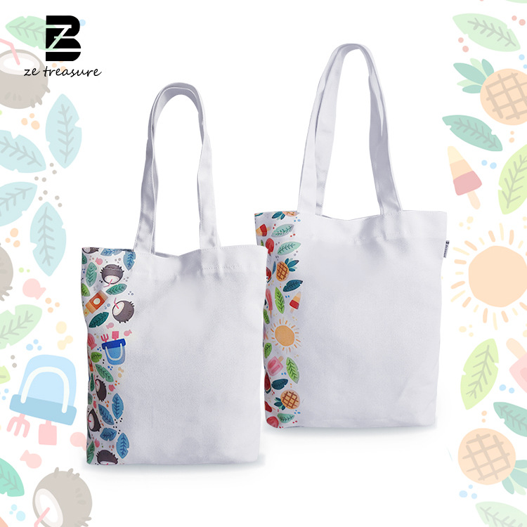 直销加工2024新款水果夏日卡通帆布袋斜跨创意女包可爱百搭单肩包