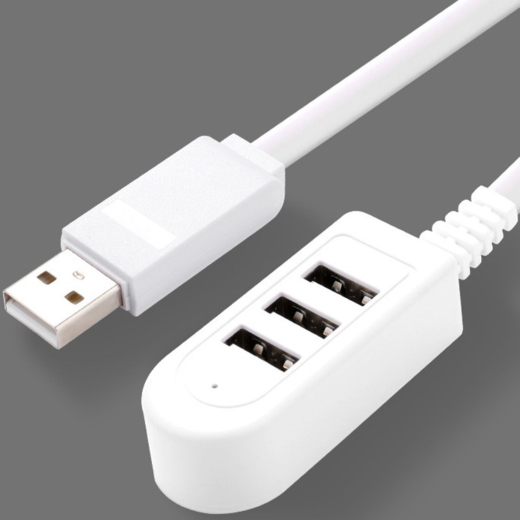 Smart USB3.0 splitter hub wholesale 1.2 meters one three high-speed expansion usb charging multi-interface