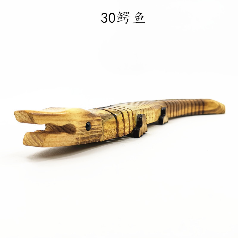 Wooden with Box 30cm Crocodile Kidsren's Toys Artificial Small Animal Model Crafts Ornaments Artificial Model Wooden with Box 30cm Crocodile Kidsren's Toys Artificial Small Animal Model Crafts Ornaments Artificial Model