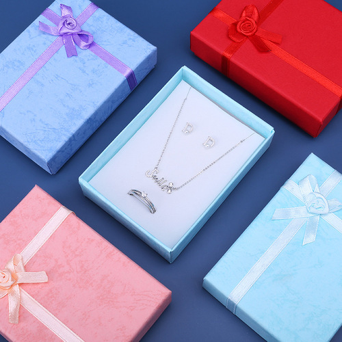 Cloud Paper 8*11 Jewelry Box Ring Box Earring Box Necklace Box Jewelry Box Manufacturer Wholesale
