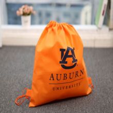 定 做无纺布束口袋 本布耳朵 简约高性价比双肩无纺布背包拉绳袋