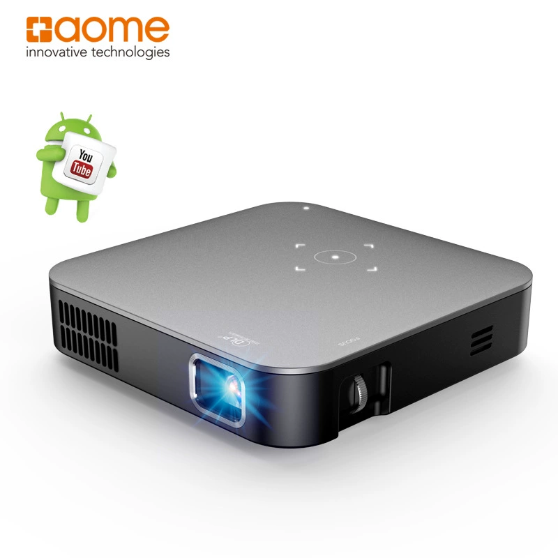 Проектор для смартфона Android с Wi-Fi, DLP, высокой четкостью, микро-проектор для дома, беспроводная проекция экрана