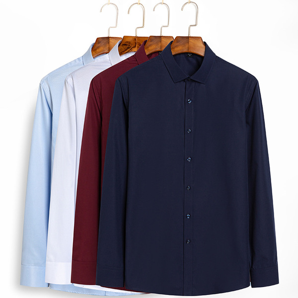 Solid color professional shirt for men and women