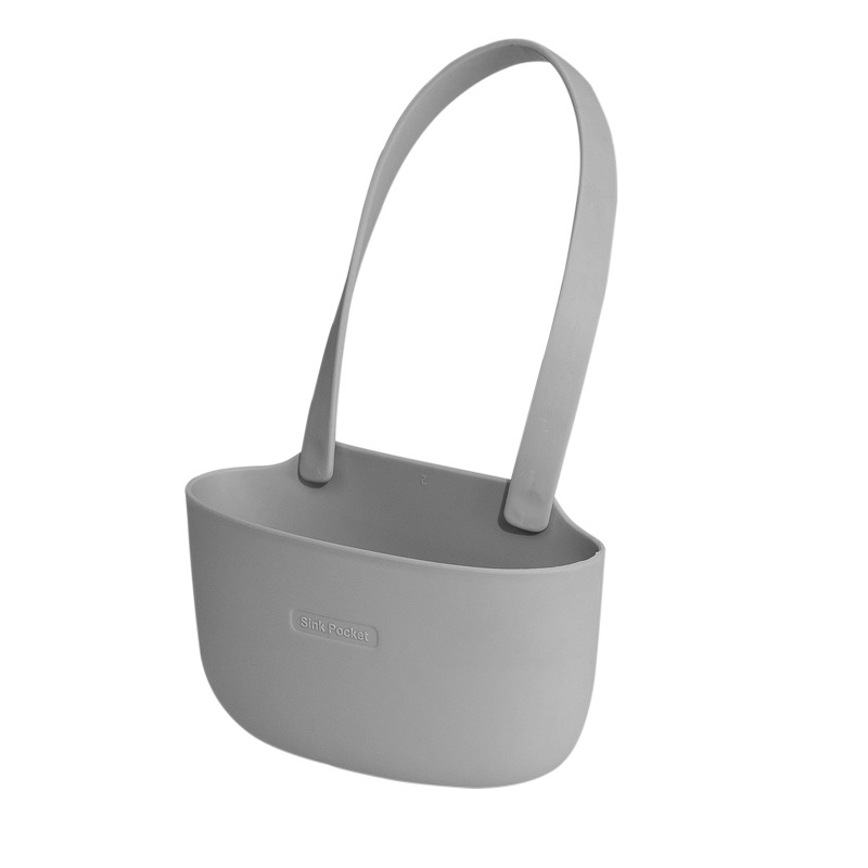 [Hedou] utensilios de cocina fregadero de almacenamiento suministros cesta colgante de drenaje fregadero de una sola capa doble bolsa de drenaje colgante al por mayor