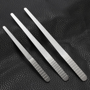 Great Exhibition Stainless Steel Stripe Double-sided Emery Polishing Nail File Polishing Strip Nail Manicure Special Tool